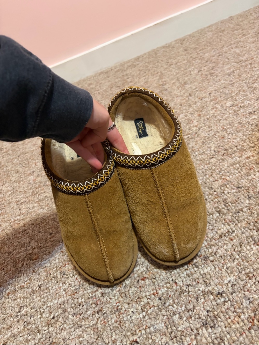 Crown vintage slippers